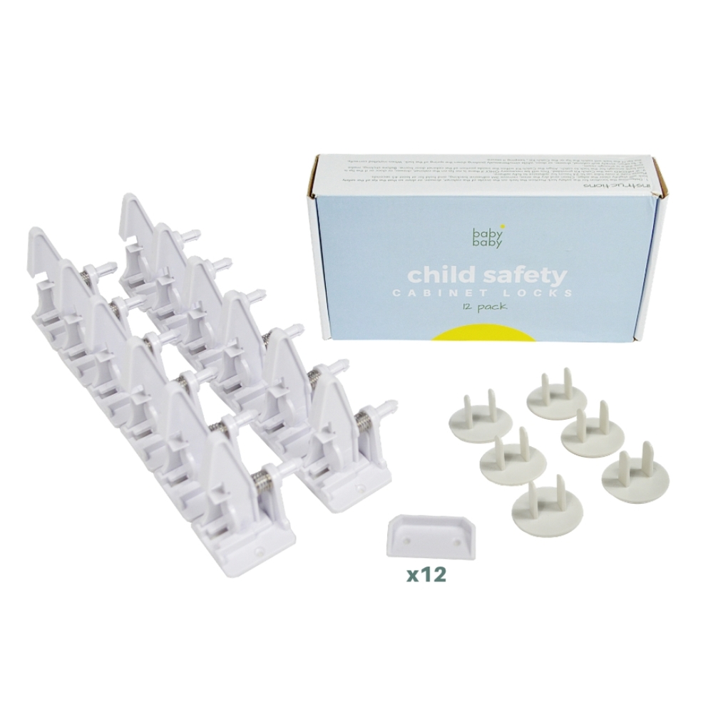 Optimal Child Safety Cabinet Locks (12 locks)